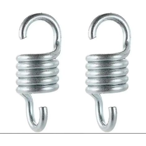Spring Suspension - 10 cm - Acier Trempé 7 mm - Pour Fauteuil Suspensif Hamac Balançoire Sacoche de Boxe - 2 Pièces (1/5)