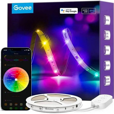 Govee H618A Nastro LED Multicolore 5 metri RGBIC