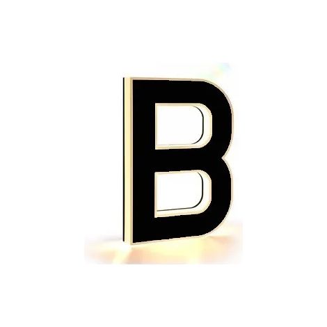 Lettres et chiffres lumineux LED solaires pour l'extérieur de la maison - Meilleure vente