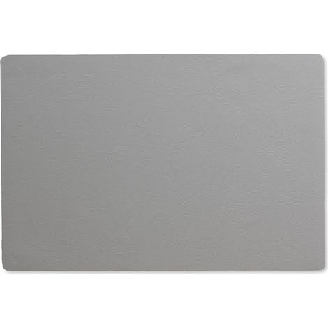 Set de table Kela Kimara en éco-cuir, 45x30 cm, gris (1/4)
