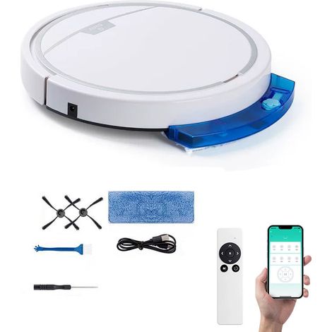 RS300 APP-Fernbedienung Intelligenter Kehrroboter, Kehr- und Reinigungsmaschine mit Fallschutz (1/4)