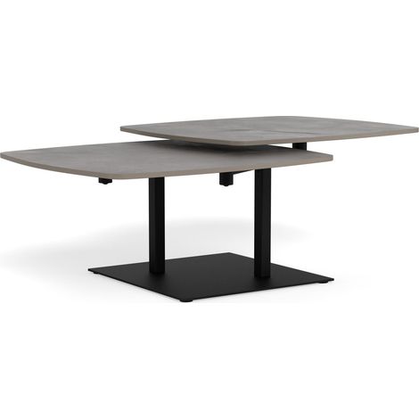 Mesa de centro convertible Norsica 1042 , 40x70x122cm, Diámetro: 0, Cerámica (1/5)