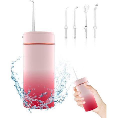 Hydropulseur sans fil - Hydropulseur électrique portable avec réservoir d'eau amovible (1/5)