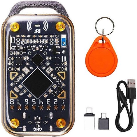 Chameleon Ultra RFID-Chip-Lesegerät, selbstabfragender Smartcard-Emulator, NFC-Duplikator, 125 kHz/13,56 MHz ID-Smartcard-Dekodierung (1/5)