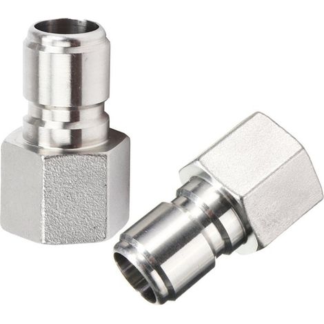 Acier Inoxydable Mâle Déconnexion Rapide FPT 1/2" Accueil infuser Raccord Connecteur HomeBrewing (1/5)