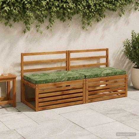vidaXL Cojín para banco de 1 pieza VUGHT 100% Poliéster 60 x 50 x 5 cm (1/5)