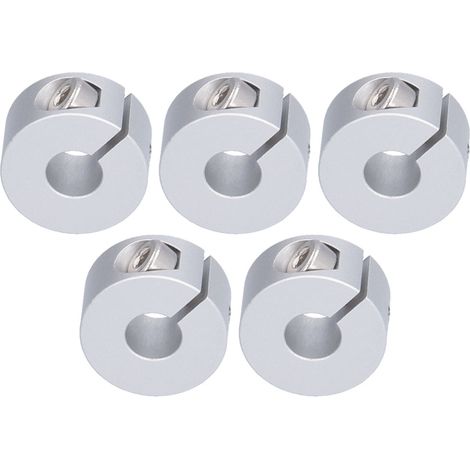 5 Stück Wellenmanschetten der Serie 4910 aus Aluminiumlegierung, Klemmwellenmanschette für Roboter und Baumaschinen, 4910-0816-0006 (1/5)