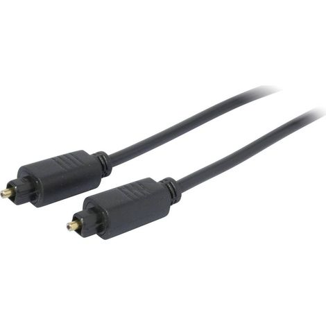 Kash 30L508 Toslink Digital Audio Cavo [1x Spina Toslink (ODT) - 1x Spina Toslink (ODT)] 1.50 m Nero
