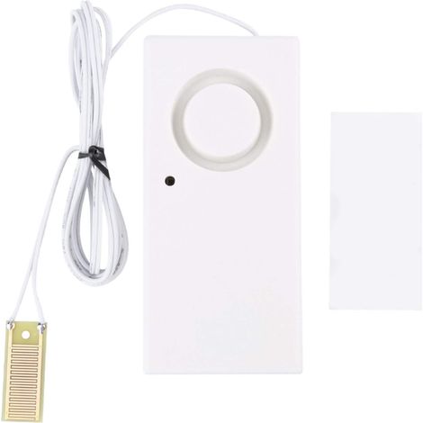 Détecteur de Fuite d'eau, capteur Sensible avec Alarme 120dB, pour Aquarium, réservoir d'eau, Cuisine, Garage, Taille Standard (1/5)