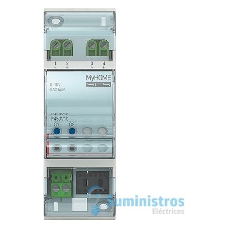 Actuador BTIF430V10 con 2 salidas de 0-10 voltios