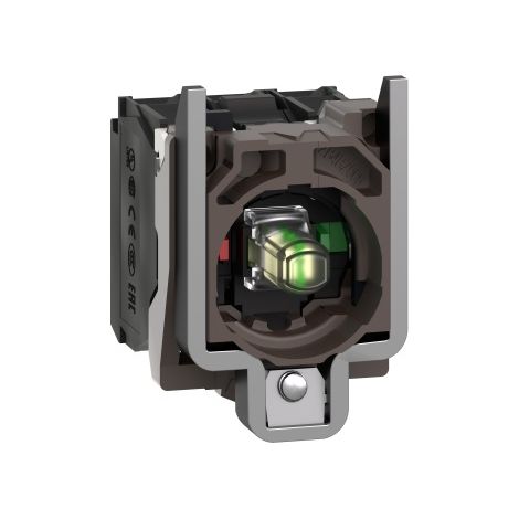 Corpo Per Pulsante Luminoso Ø22 Led Universale 1No+1Nc -24Vac/Dc