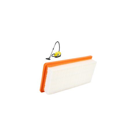 Filtre pour aspirateur sec compatible avec les éléments filtrants Kärcher ADS5500, DS5600, DS5800 et DS6000 (1/2)