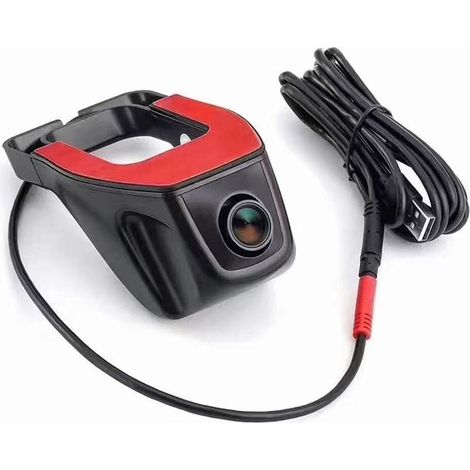 Caméra embarquée universelle USB pour voiture avec GPS HD 1080p et système d'aide au stationnement arrière, compatible Android. (1/5)