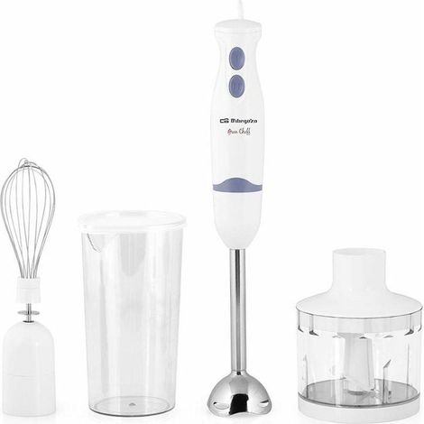 Orbegozo BT 1320 mixeur blanc 400 W puissant (1/5)