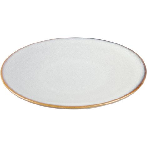 Assiettes Plates Drift Gris Uni 230mm (Lot de 6) - Ref FU188 - Olympia (1/5)