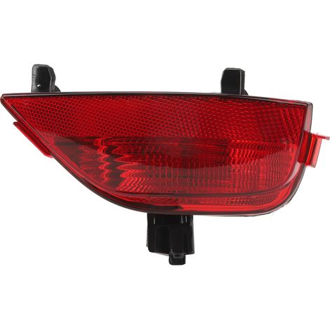 Lentille de feu antibrouillard arrière, couvercle de feu latéral haute résistance avec réflecteur de remplacement pour Dacia Sandero MK2 MK3 droit 265854470R. (1/5)