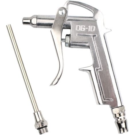 Pistolet à poussière pneumatique DG - 10 pistolet à poussière poli, aluminium, tube télescopique de 3 m (1/5)