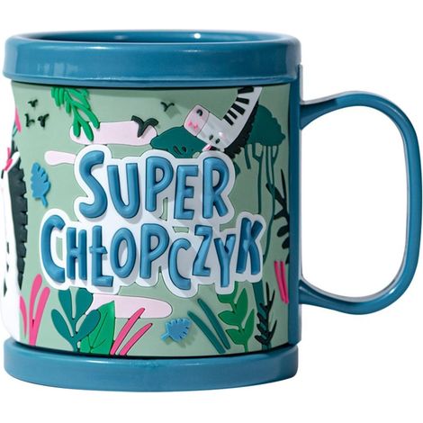 3D Super Boy Kinderbecher