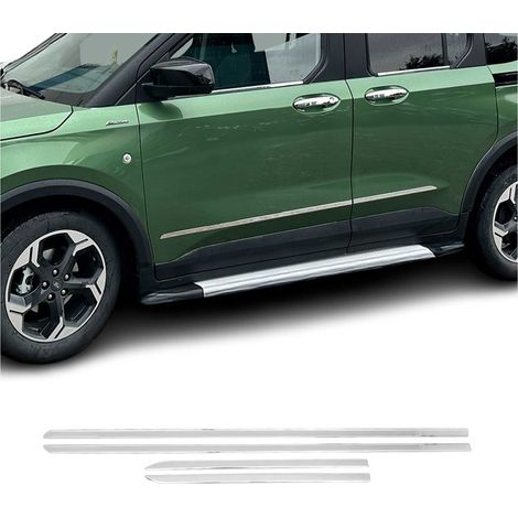 Baguette protection latérale de porte pour Ford Tourneo Courier 2023-2026 Argent (1/5)
