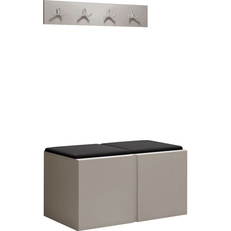 Conjunto para recibidor Pinis VI, Cachemira, 0x0x0cm, Tapiz, Aglomerado laminado, Montada en la pared, Colocada (1/5)
