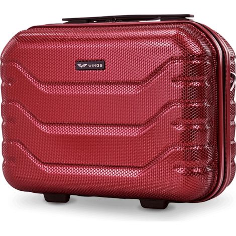 Trousse de voyage Wings CRAKE, trousse de toilette 14" rouge vin (1/5)
