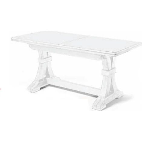 DUSTIN - tavolo da pranzo allungabile in legno massello cm 160/340 X 85 (1/3)