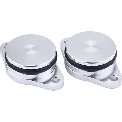 Kit de Suppression Clapet Admission M57, 6x Bouchons Volets de Tourbillon 33mm + Joints Collecteur - Compatible 320d 330d 520d 525d 530d 730d E46 E90 E60 X5 X3