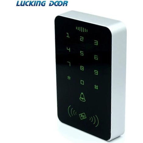 Système de contrôle d'accès par clavier numérique RFID de proximité 125 kHz, contrôleur de serrure de porte, lecteur de cartes d'accès RFID/EM, K2D 125 kHz CA (1/5)