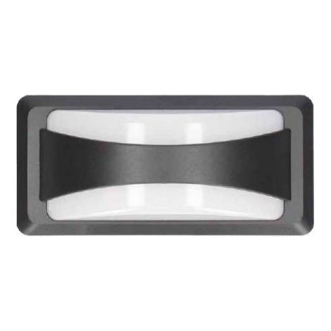 GSC 200205046 Anthe 12W 6500K IP65 Applique LED Grigio antracite