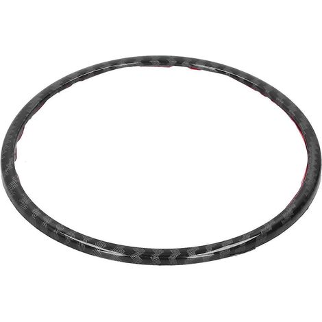 Lenkradblenden-Zierring mit Pailletten, passend für Mazda 3/Axela 2020, Carbonfaser S