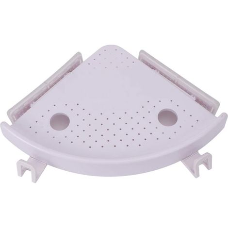 Etagere Angle Salle De Bain - Acier Inoxydable 30x30x60 Cm - Pour Rangement Produits Hygiene - 1 Unite (1/5)