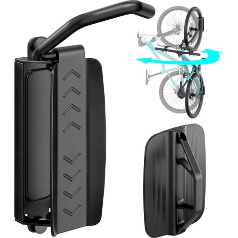 Support Mural Vélo Pivotant, 35 kg, 1 Pièce (1/5)