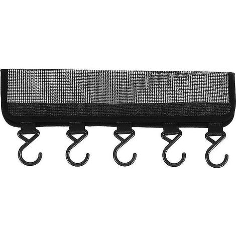 1 porte-casquettes avec crochets, organisateur de casquettes.
