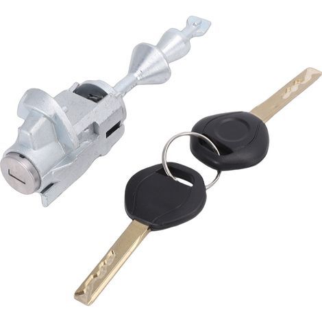 Cylindre de verrouillage de porte côté conducteur avant gauche avec 2 clés, remplacement 51217162427 pour 325xi série 3 E90 E91 E92 E93