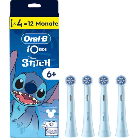 Oral-B Aufsteckbürsten iO Kids Stitch 4er Aufsteckbürsten