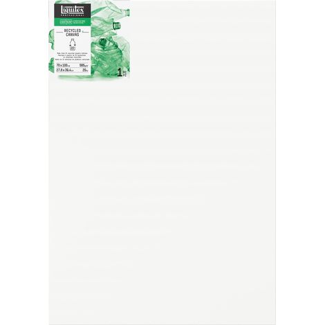 Cadre en plastique recyclé 100% recyclé Toile 565 g/m² 3 couches apprêtées pour l'huile et les peintures acryliques Deep Edge 70 x 100 cm