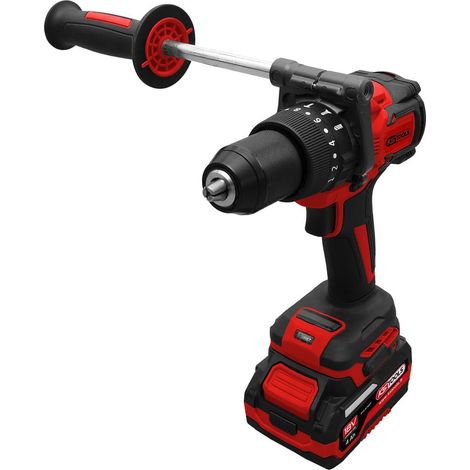 Coffret perceuse-visseuse 18V, 2 batteries et chargeur (1/5)