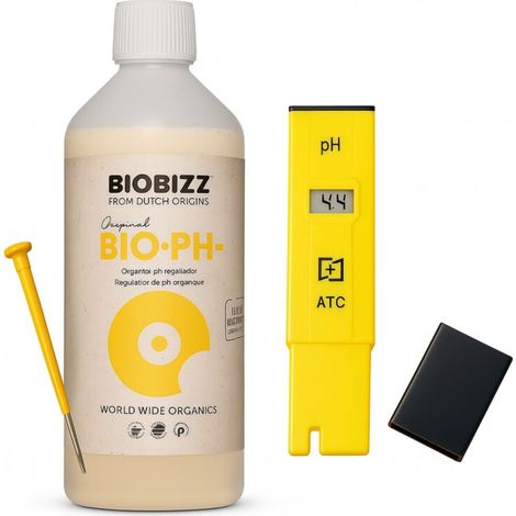 BioBizz pH Minus Set Organischer pH Senker Wasserpflege Nährlösung (1/5)