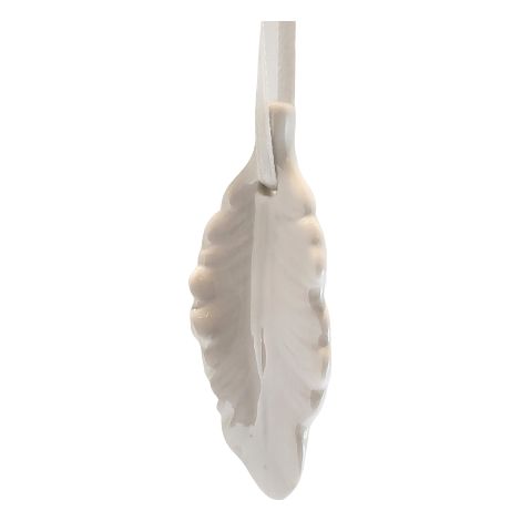 Colgante de hoja blanca (1/5)