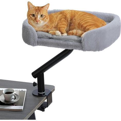 Lit pour Chat, Panier pour Chat, hamac pour chat, lit pour chat, Gris (1/3)