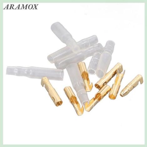 Connecteur Moto - Étanchéité PVC - Plaqué Étain Cuivre - Pour Câblage Électrique Moto Auto Marine - 30 Pièces Mâle + 30 Pièces Femelle + Couvercles Isolants + Boîte de Rangement (1/5)
