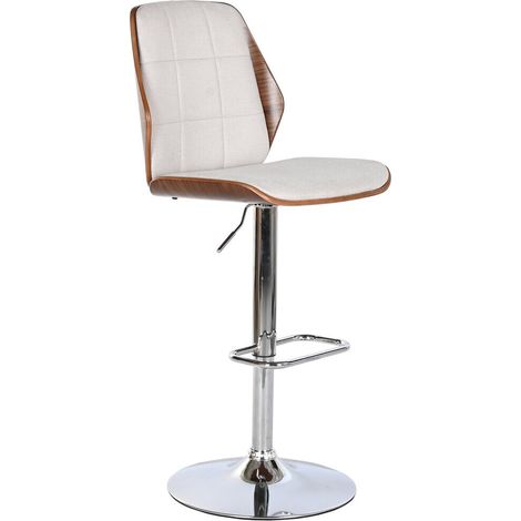 Taburete Poliester Nogal 50X52X120 Ajustable (1/5)