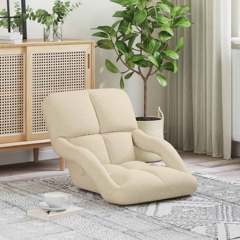 vidaXL Sillón de suelo ajustable con reposabrazos (1/5)