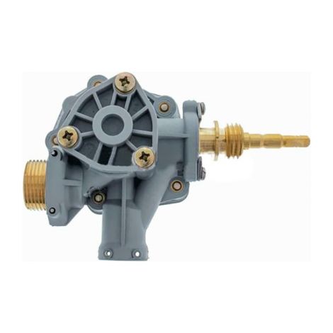 Cuerpo Agua Neckar W275-2KV1 HN10-2 KEB7  Original 8707002523 / 8707002631  Válvula Agua Calentador Neckar Junkers