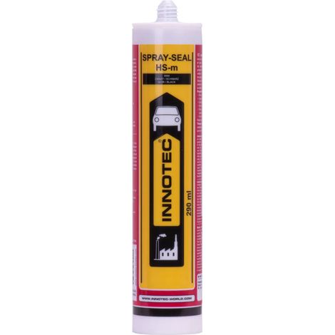 Mastic spray noir, spray étanche noir, 290ml, spray anti-fuite noir