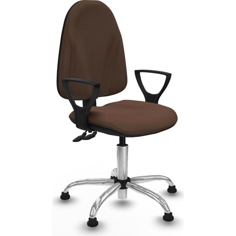 Piqueras y Crespo Algarra CPDM chaise bureau marrón oscuro (1/3)