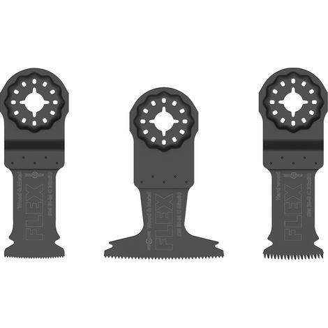Flex Sägeblatt-Set Starlock Holz und Metall SM BI-SET VE3