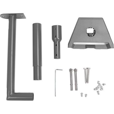 Kit di installazione satellitare, supporto da tetto/parete in acciaio inox con adattatore per palo per V3 Gen 3. (1/5)