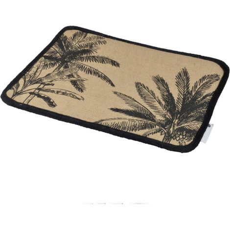 Tapis de Repas pour Animaux "Bahia" 45cm Beige (1/5)