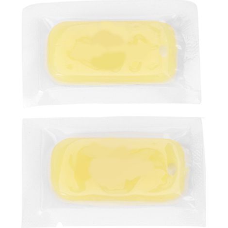 2 pièces de recharge pour bracelet anti-moustique naturel - Répulsif rechargeable (Jaune) (1/5)